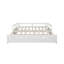 Lit de jour extensible avec couchette, lit de jour en bois avec couchette-852271114