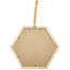 Miroir hexagonal, 16 po x 14 po-78875417