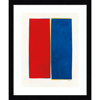 Monolithic II Wood Framed Wall Art Print