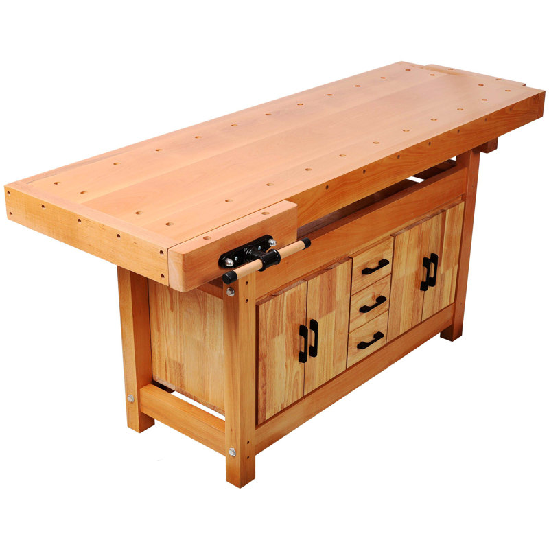Établi en bois 72 po Hevea