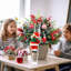 Échelle de Noël, escalade du père Noël, décor de cheminée mignonne pour une ambiance festive-130398879