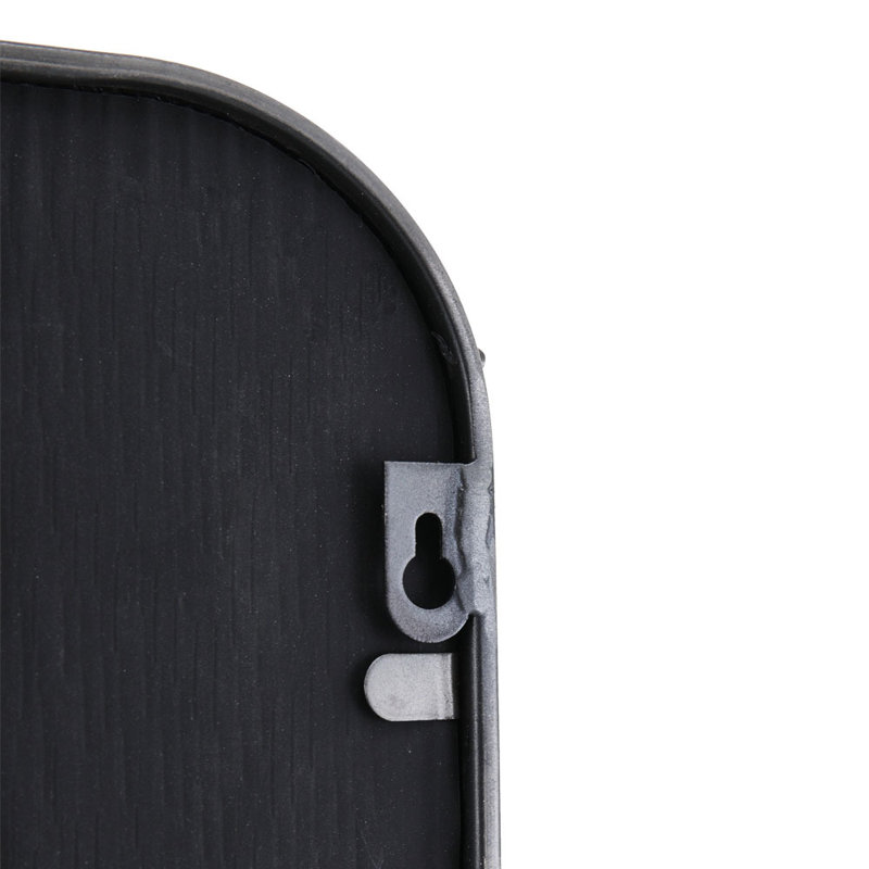 Alyannah Iron Flat Wall Mirror