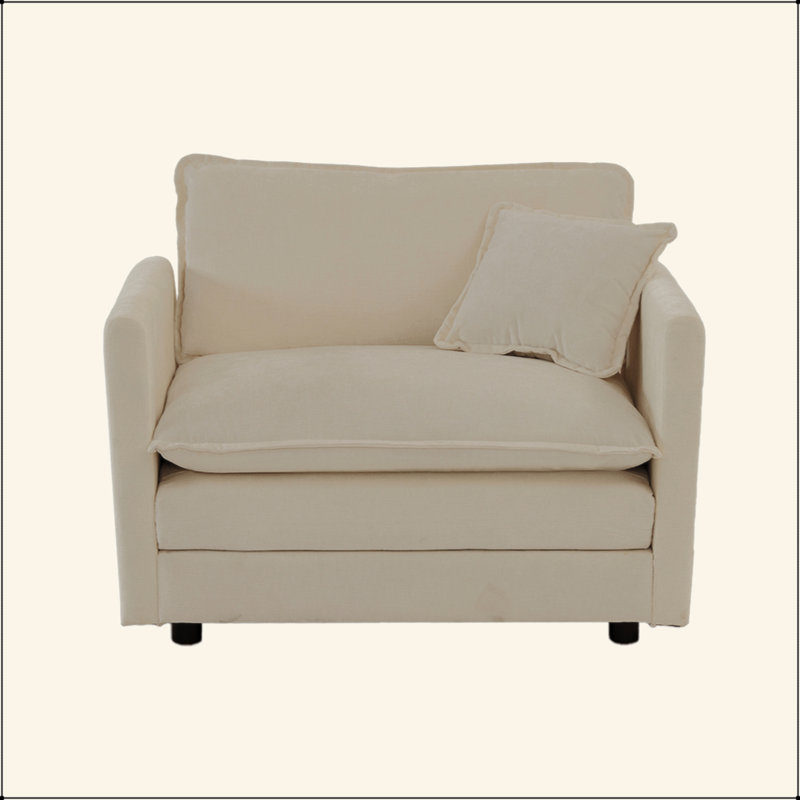 Fauteuil de lecture rembourré Comfy