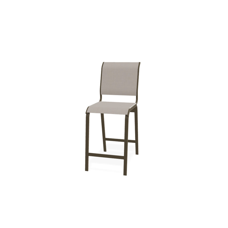 Tabouret de bar 26 po Holna, Bois de plage texturé, Naturel