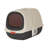 Enclosed Cat Litter Box with UV Light