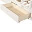 Lit superposé plateforme 2 tiroirs Pell-409529353