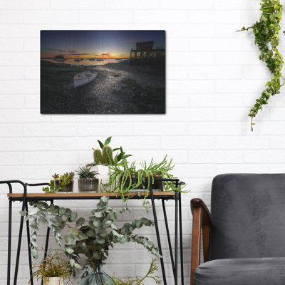 Mur en métal «Dusk In Barney Cove» par Rick Berk