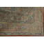 Tapis gris unique en laine noué à la main de style années 1970 de 6 pi 9 po x 9 pi 8 po Siria