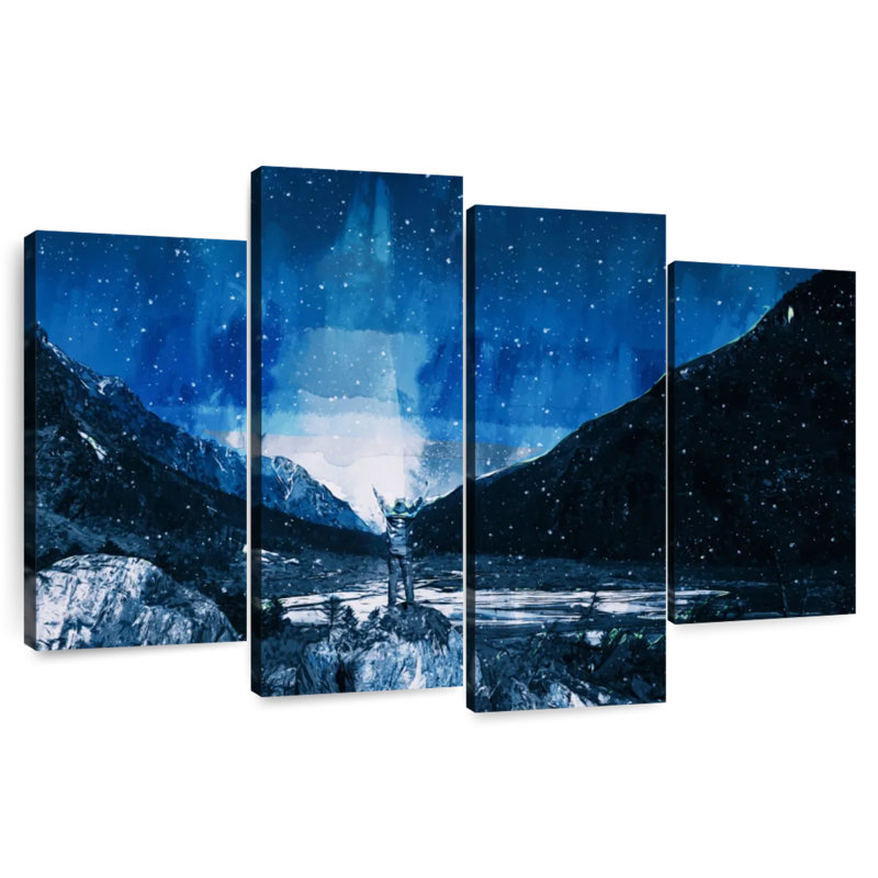 Alvord Night Sky, 32" H x 52" W