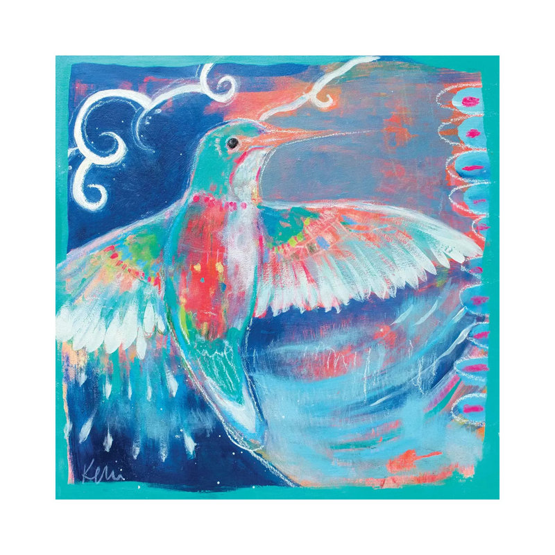 Free Spirit by Kerri McCabe - Wrapped Canvas Print, 30.48cm H x 30.48cm W x 1.905cm D