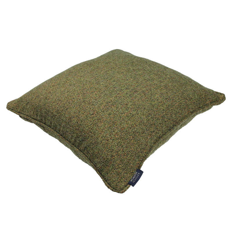Aubryana Cushion Cover, 60cm H x 60cm W x 1cm D, Forest Green