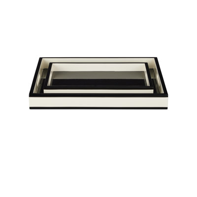 Lacquer Wood Decorative Tray