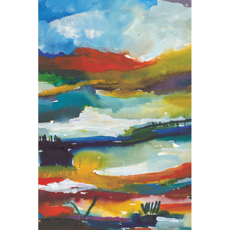 «Nocturne I» par Cheryl Warrick - reproduction, H 18 po x l 12 po, Toile tendue