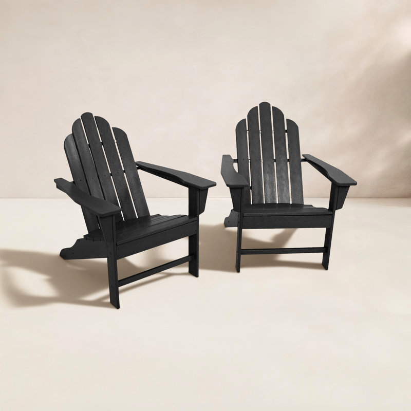 Ensemble 2 pièces Long Island Adirondack, Noir, noir, noir, noir