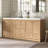 72" Freestanding Double Bathroom Vanity With Overflow & Quartz Top Fully Assembled Vanity With Cabinets And Drawers-1213606167