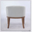 Chaise de salle à manger demi-tonneau Mid-Century-1017826349