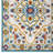 Reflect Freesia Distressed Vintage Floral Persian Medallion Indoor and Outdoor Area Rug by Modway-284746372