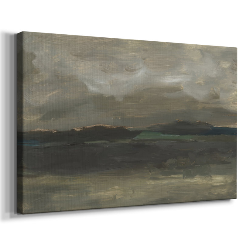 Muted Lake View II -Gallery Wrapped Cavas, 24X36