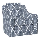 American Bungalow Nicholas Barrel Back Swivel Chair