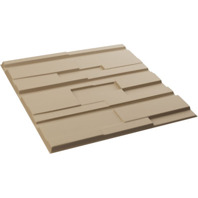 Offset Brick EnduraWall Decorative 3D Wall Panel (12-Pack for 32.04 Sq. Ft.)