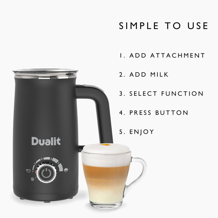 Dualit Stainless Steel Automatic Milk Frother