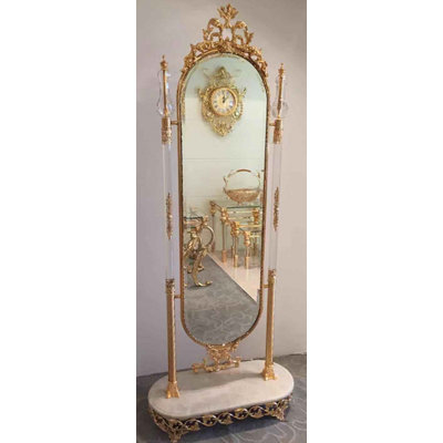 Infinity Oval Floor Mirror