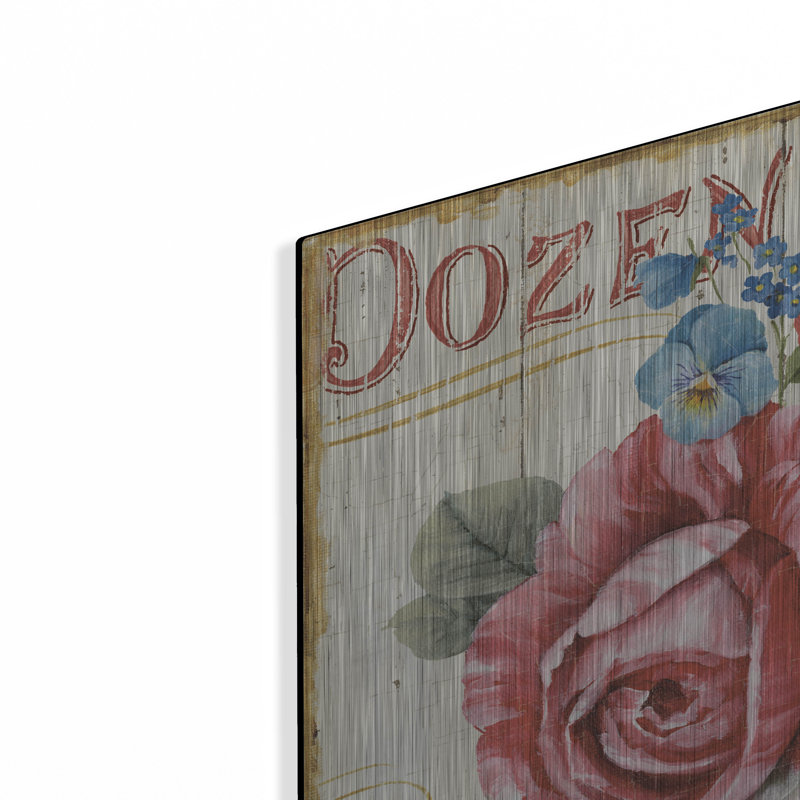 «Rose Garden II» par Lisa Audit, H 24 po x l 24 po
