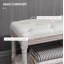 Fabric Upholstered Storage Bench