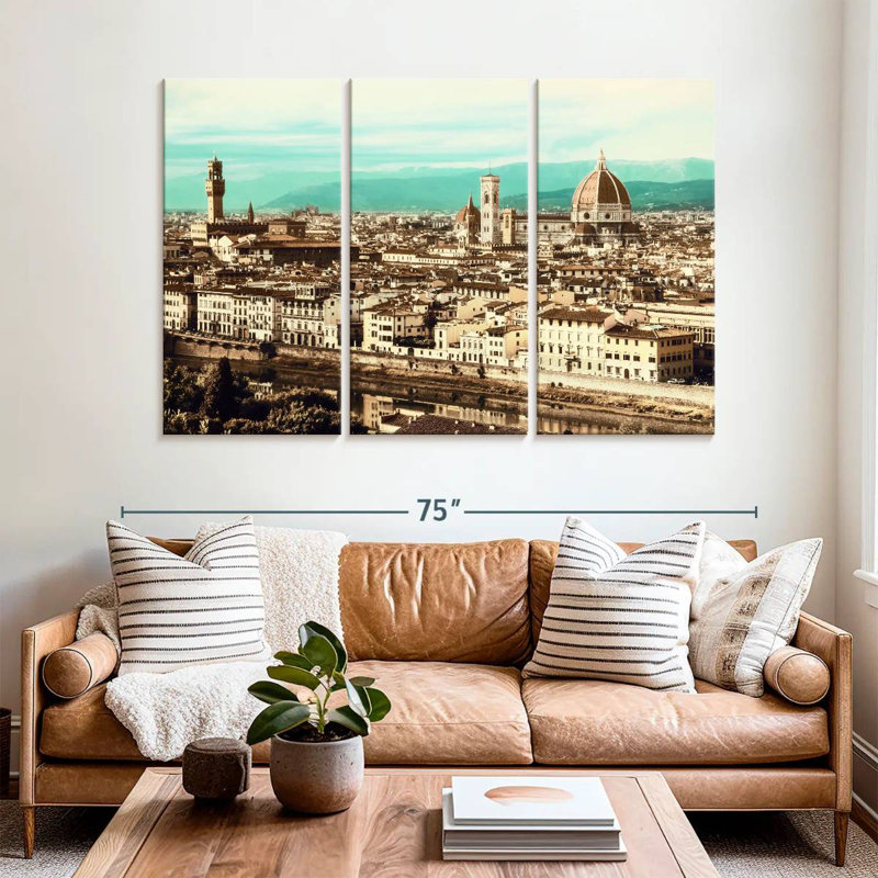 Nicci Florence historique, H 42 po x l 65 po