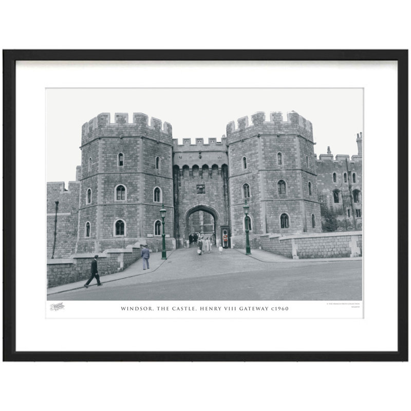 Windsor, The Castle, Henry VIII Gateway C1960 by Francis Frith - Single Picture Frame Print, 60cm H x 80cm W x 2.3cm D
