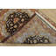 Tapis Tabriz de qualité supérieure 102 x 147 cm (3’4” x 4’10”) en laine et soie noires, noué à la main.