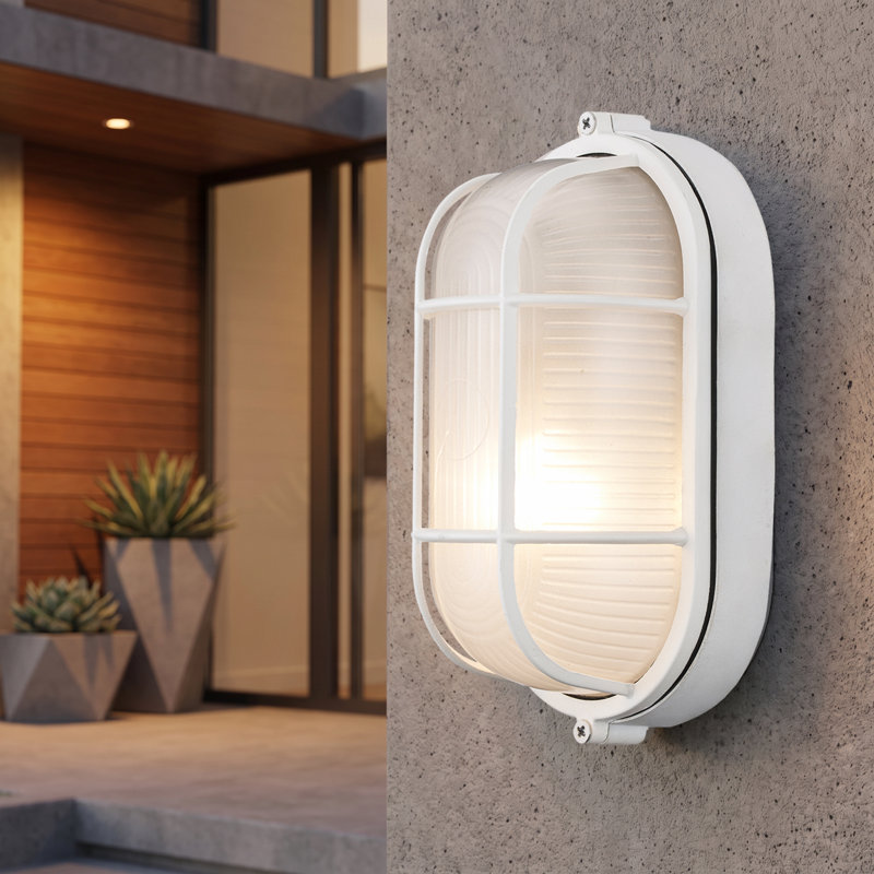 Lumière à cloison pour l'extérieur Lia, Blanc