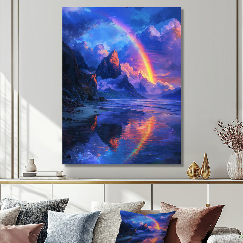 Lydd - paysages, art mural sur toile, H 40 po x l 30 po, Toile tendue, Ne s'applique pas