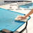 Tanning Chaise Lounge Chair, 4-Position Beach Chair with Face & Arm Holes, Pillow headrest, Adjustable Sunbathing Chair-592366548