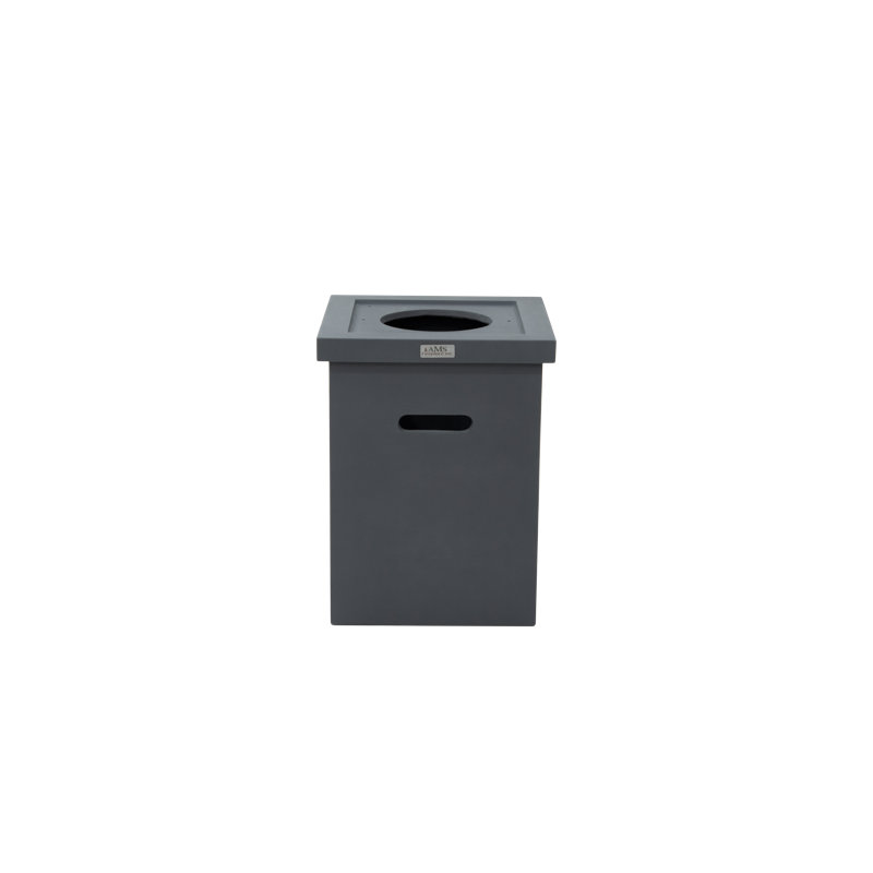 Couvercle de réservoir de propane de 20 po AMS Fireplace Stand, Noir, noir, noir, noir