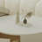 Italian simple round rock table