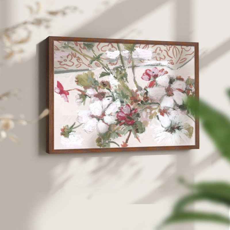 «Blooming Sweetness II», reproduction encadrée, Noyer, H 16 po x l 20 po