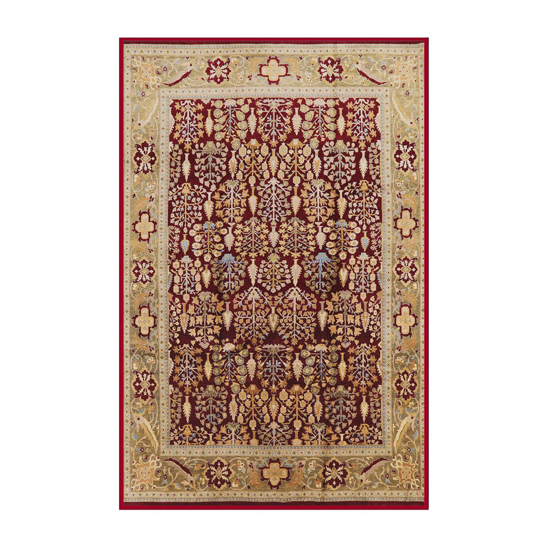 Tapis oriental rouge Ladera, Rectangle 7 pi x 10 pi