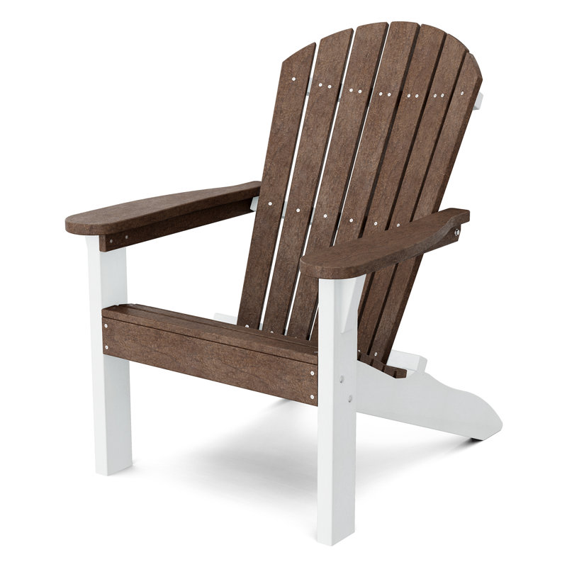 Chaise Adirondack Heritage Sunset, Brun Tudor / blanc