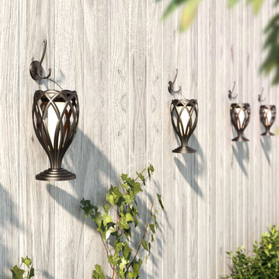 Matte Black Solar Powered Stainless Steel Pathway Light Pack