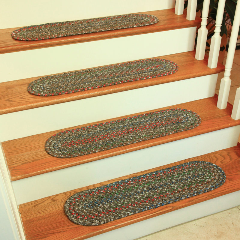 Tapis d'escalier Deckerville, Taupe foncé