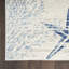 Tapis ivoire / bleu Lilyanna-724591346