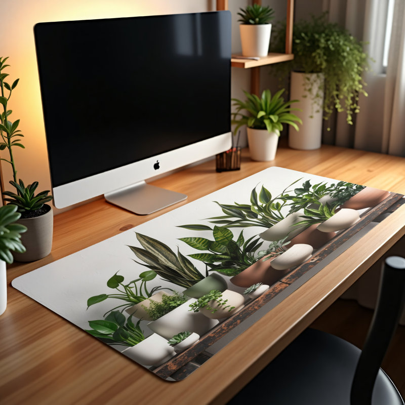Polyester Desk Pad, 23.6x13.8