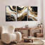 3 Piece Wrapped Canvas Print-68128964