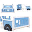 Lit plateforme classique en forme de voiture avec personnalisation immersive et sommeil sécuritaire pour les enfants-1344776518-1344776539