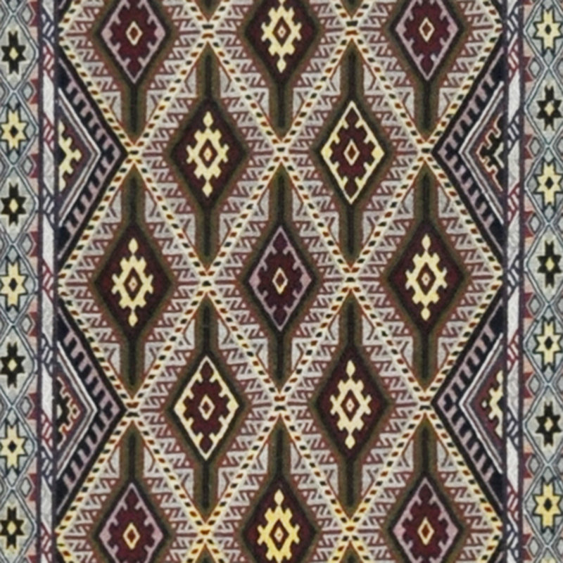 Laine soumak afghane tissée à la main Kilim