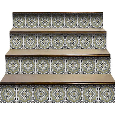 6 in. W x 6 in. L Fireplace Surround and Shower Peel and Stick Mosaic Tile