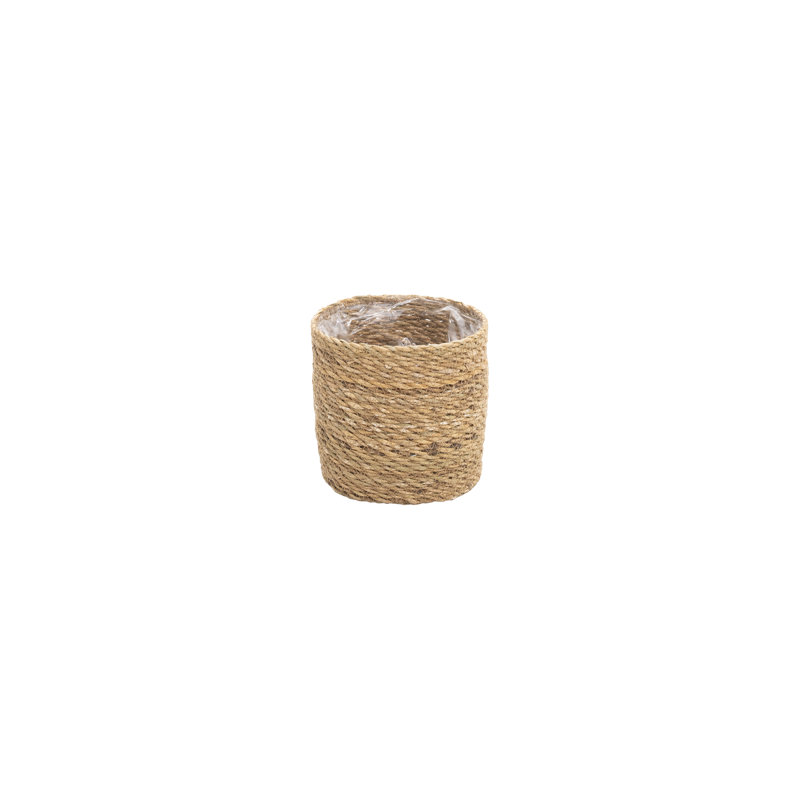 Seagrass Laundry Basket, Extra Small (14 cm H x 14 cm W x 14 cm D)