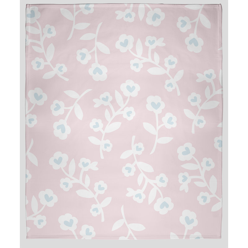 Binette Throw Blanket, W76 x L101cm, Pink
