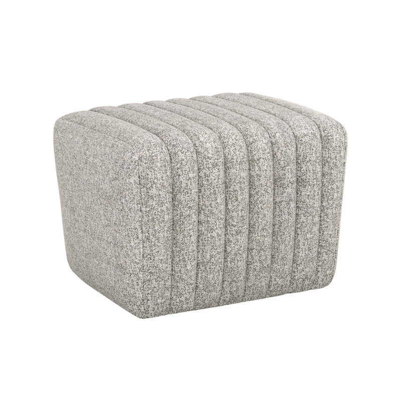 Channel Pouf, Breeze Polyester Blend